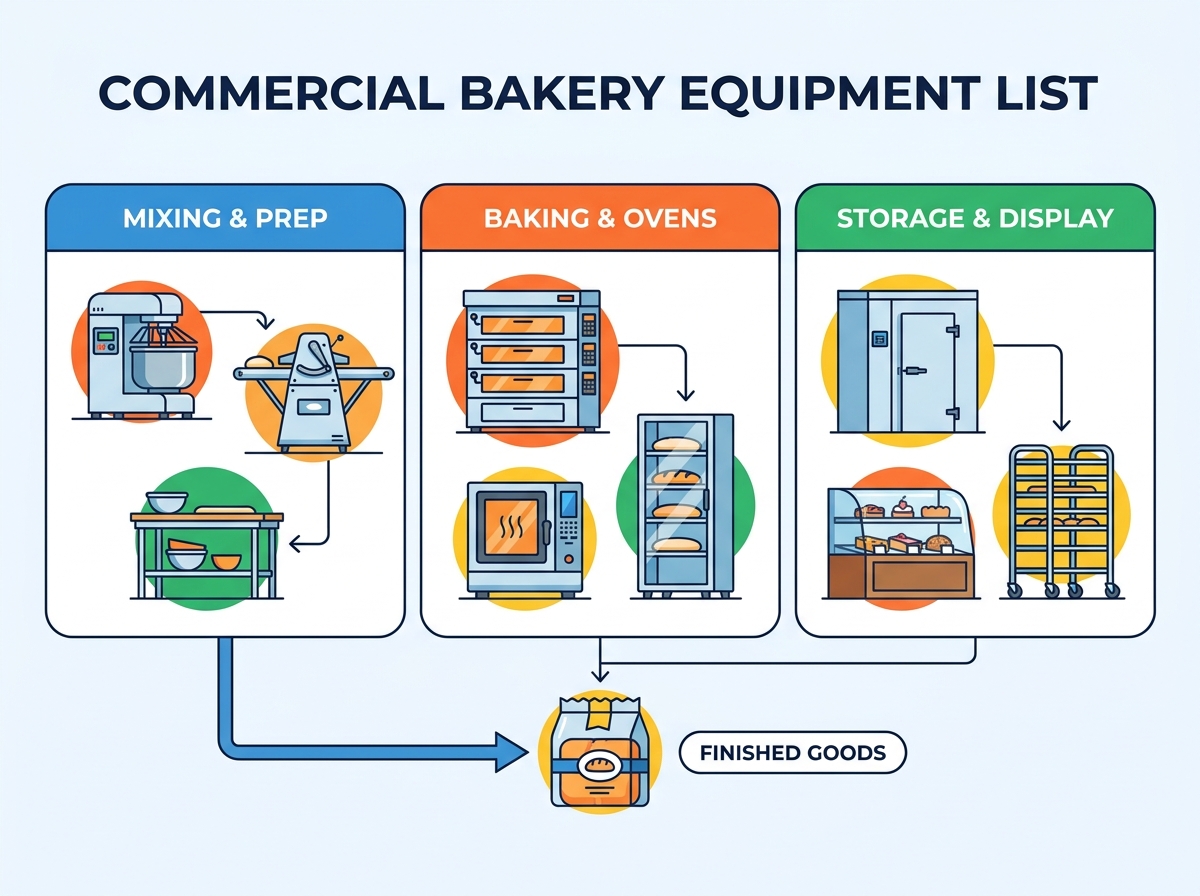 Commercial Bakery Equipment Production Line
